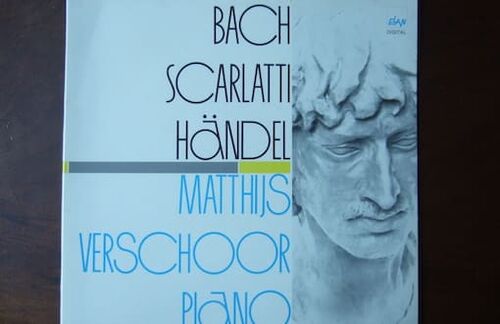 Schallplatte mit Aufnahmen von Bach, Scarlatti und Händel