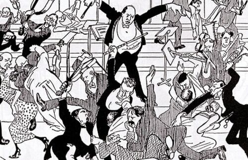 Im Wiener Skandalkonzert vom 31. März 1913 führten die Darbietungen des Wiener Konzertverein-Orchesters unter der Leitung von Arnold Schönberg zu tumultartigen Ausschreitungen, bei denen es vor allem durch die ausgeteilten Ohrfeigen zu Klatschgeräuschen kam („Watschenkonzert“). In der Nachfolge gründete Schönberg den „Verein für musikalische Privataufführungen“, der mit seinen Konzerten „Künstlern und Kunstfreunden eine wirkliche und genaue Kenntnis moderner Musik“ verschaffen sollte und in denen jegliche Beifalls- und Missfallenskundgebungen untersagt waren.