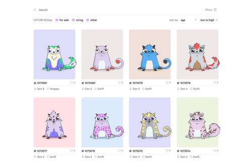 Mit Geld spielt man nicht – eigentlich. Für Krypto-Werte und Videospiele indes scheint diese alte Lebensweisheit nicht mehr zu gelten. Das beste Beispiel: Das ethereumbasierte Spiel „Cryptokitties“. In dem Spiel züchten experimentierfreudige Gamer digitale Kätzchen. Der Clou: Jeder virtuelle Schnurrer ist wirklich einzigartig und kann von seinem Besitzer verkauft werden. In der Vergangenheit wurden dafür teils Summen im sechsstelligen Bereich bezahlt. Doch immer mit der Ruhe: Der Durchschnittspreis liegt dann in der Regel doch deutlich niedriger. Doch als das Spiel 2017 zum viralen Hit wurde, führte die Nachfrage nach den virtuellen Kätzchen zu einer Überlastung des Ethereum-Netzwerks und damit zu einer massiven Verlangsamung. Projekte wie das geplante Ethereum 2.0 und speziell für Spiele konzipierte Blockchains könnten solche Skalierungsprobleme langfristig lösen. 