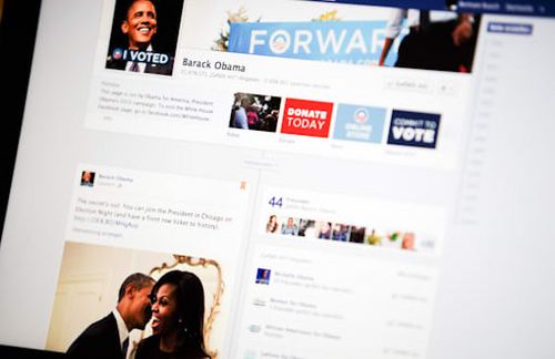 Facebook war ein wichtiger Bestandteil des Wahlkamps von Barack Obama.