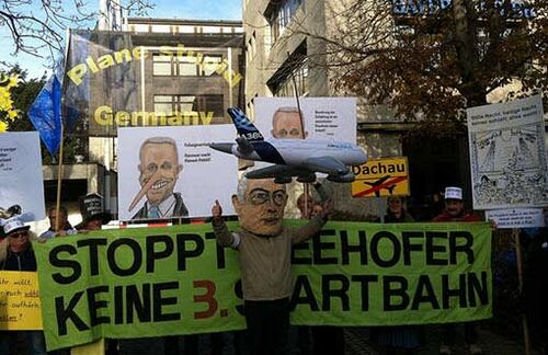 Atomkraftwerken und Flughäfen zählen zu den umstrittensten Infrastrukturprojekten - in München hatte der Protest gegen die dritte Startbahn Erfolg.